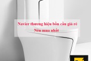 Navier thương hiệu bồn cầu vệ sinh giá rẻ chất lượng nhất hiện nay