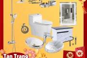 Mừng Xuân Tân Sửu GIẢM GIÁ 50%-60% với combo thiết bị vệ sinh cao cấp