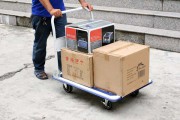 Cách gấp xe đẩy hàng và bảo quản