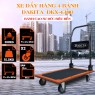 Xe Đẩy Hàng DKX4300 Tải 300Kg 4 Bánh Cao Su Đúc Siêu Bền
