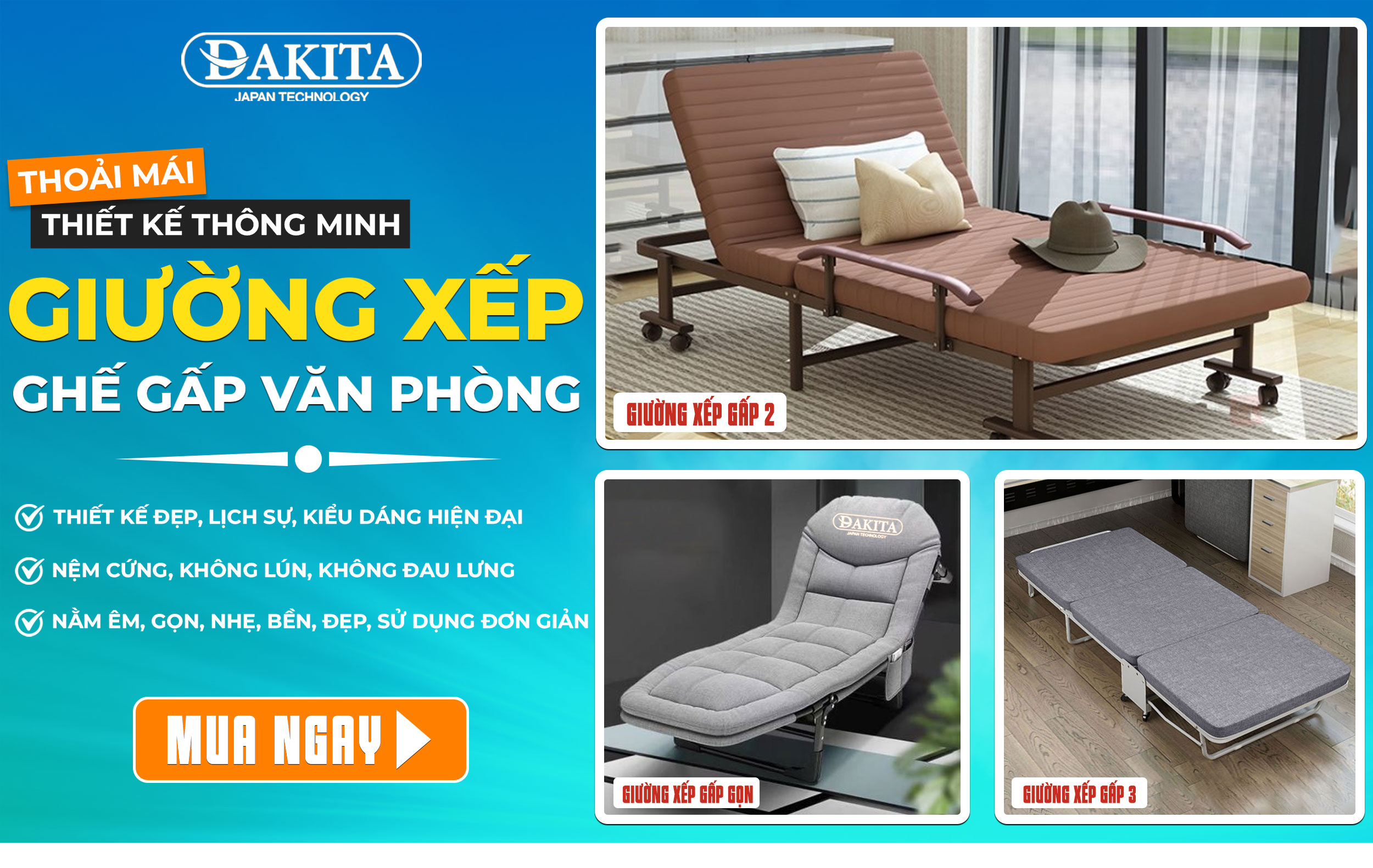 Giường Xếp - Ghế Xếp