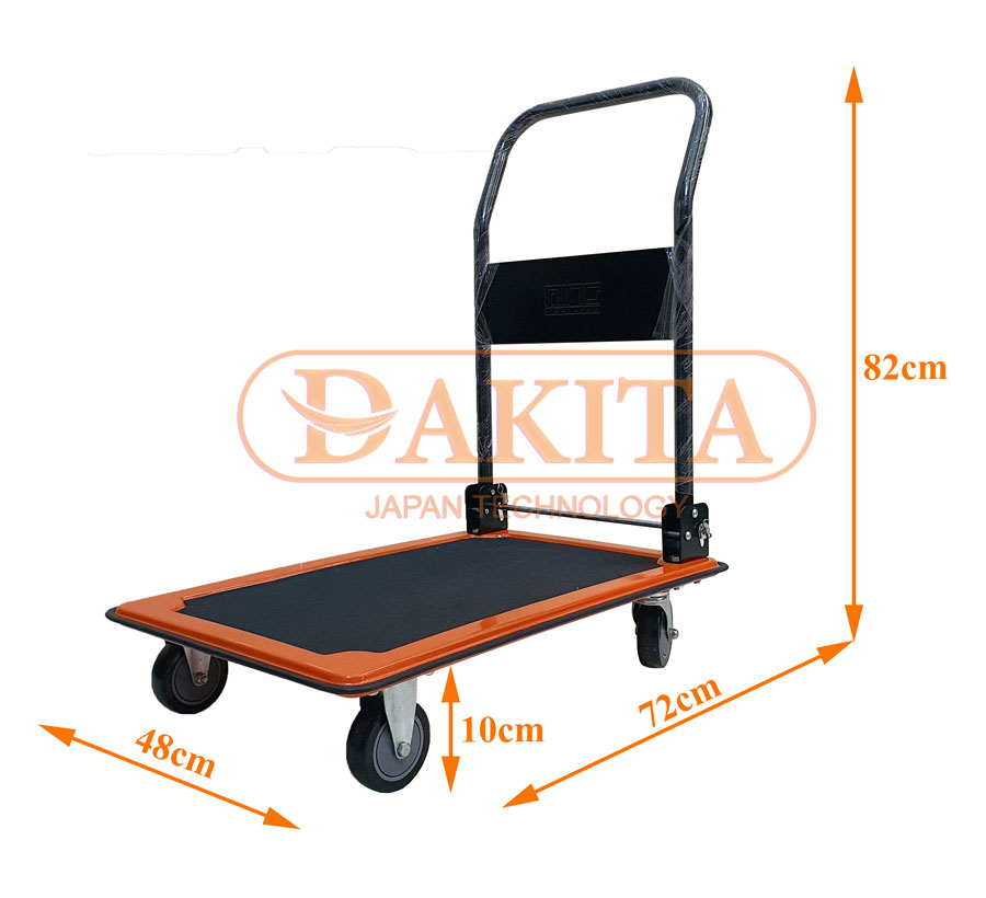 kích thước xe đẩy hàng 4 bánh dkx 4150