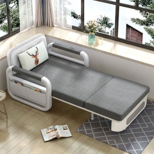 [Nệm Mút Bọt Biển + Hộc Tủ Vải + Thép Tốt ] Sofa Kéo Thành Giường Thông Minh Nhập Khẩu Cao Cấp DKB