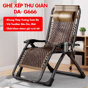 [CAO CẤP - VẢI TEXTILEN ÊM THOÁNG]. GHẾ THƯ GIÃN CAO CẤP ĐÔNG Á DA-G666