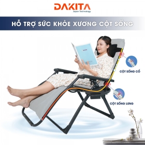  NỆM LÓT GHẾ THƯ GIẢN DAKITA  - MÀU BẠC