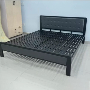 [Nhiều Kích Thước] Giường Sắt DAKITA  Hộp Vuông Bọc Nệm Đẹp Hiện Đại