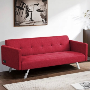 SOFA DAKITA MÀU ĐỎ CÓ TAY VỊN [HÀNG CAO CẤP- ĐỔI MỚI 90 NGÀY - GIÁ GỐC TẠI XƯỞNG]