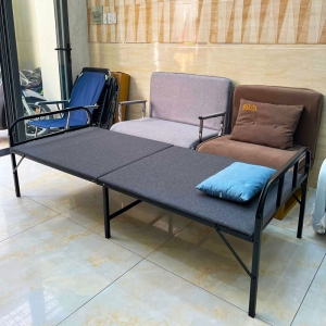 [Rộng 80cm-Nệm Dày 3cm] Giường Ngủ Có Nệm Gấp Gọn DAKITA DKN - 803V