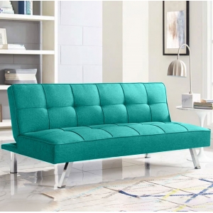 SOFA BED - GHẾ SOFA GIƯỜNG ĐA NĂNG ĐỨC LỢI MÀU XANH THIÊN THANH DKF-100T [HÀNG XUẤT KHẨU]