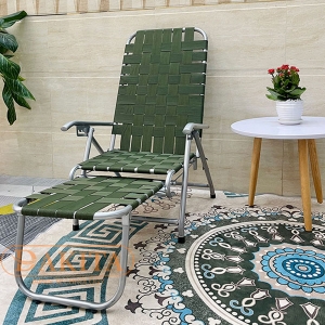 Ghế Bố Xếp Vải Dù Khung Thép Đức Lợi DKG-402D