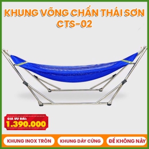 Khung võng Chấn Thái Sơn Inox 100% Rất Dày CTS02