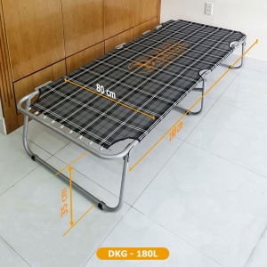 Giường Xếp Cao Cấp DAKITA DKG-180L [Khung thép vải lưới Rộng 80cm]
