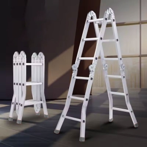 Thang Nhôm Gấp 4 Đoạn DAKITA - Thang Đa Năng Linh Hoạt Nhiều Kiểu Dáng