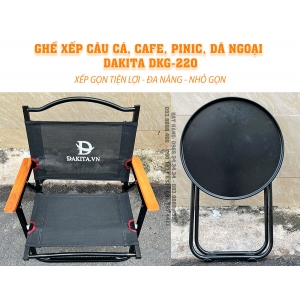 GHẾ XẾP CÂU CÁ, CAFE, PINIC, DÃ NGOẠI DAKITA DKG-220