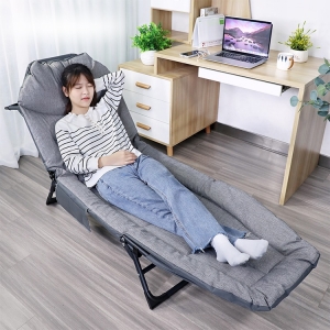 Giường Gấp Gọn Có Nệm Dùng Văn Phòng, Dã Ngoại DAKITA