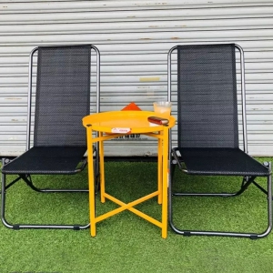 Ghế Lưới Cafe Lưng Cao - Ghế Câu Cá - Ghế Du Lịch