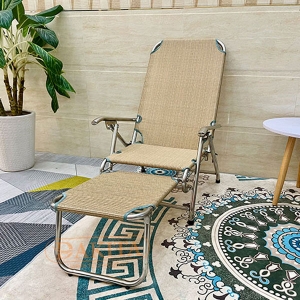 Ghế Bố Xếp Vải Lưới Khung Inox Đức Lợi DKG-301L