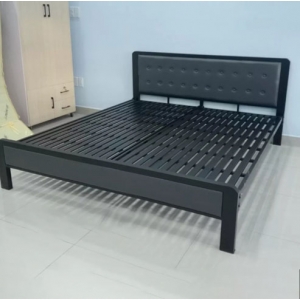 Giường Sắt DAKITA  Hộp Vuông Bọc Nệm Đẹp Hiện Đại