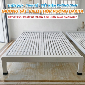 Giường Sắt Pallet – Giải Pháp Nội Thất Tiết Kiệm, Hiện Đại - Đa Dạng Kích Thước