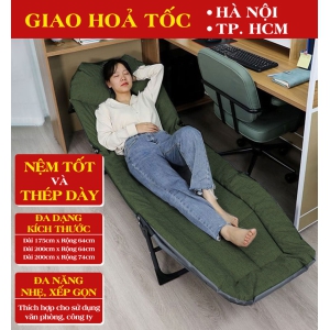 Giường Sắt Văn Phòng Xếp Gọn Đa Năng DKB