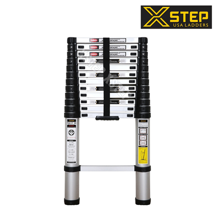 Thang nhôm rút đơn 3.8m Xstep XT-380