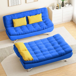 [ĐẸP] SOFA BED DKF-120 + GIƯỜNG ĐA NĂNG DAKITA XANH DƯƠNG ĐẬM [ẢNH THẬT 100%]