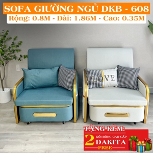 Ghế Sofa Giường DAKITA DKB-608 - Giường Ngủ Thông Minh Gấp Thành Sofa [ĐEP + SANG]