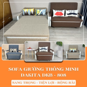 Ghế Sofa Giường DAKITA DKB-808 - Giường Ngủ Thông Minh Gấp Thành Sofa