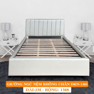 Giường Ngủ Bọc Nệm Dakita Không Chân Cao Cấp DKN-180 [1m8x2m]