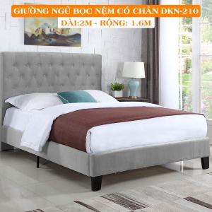 Giường Ngủ Bọc Nệm Dakita Cao Cấp DKN-210 [1m6x2m]