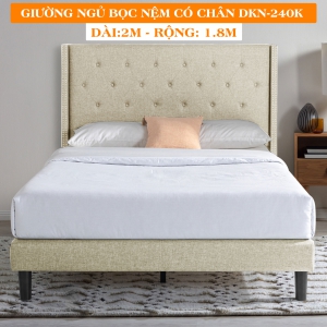 Giường Ngủ Bọc Nệm Dakita Cao Cấp DKN-240K [1m8x2m]