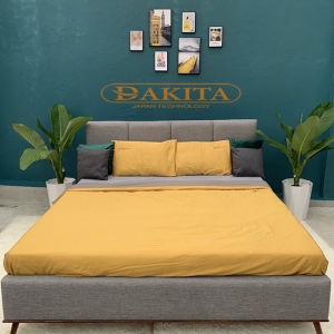 Giường ngủ bọc nệm DAKITA DKG-380D [1m8 x 2m]
