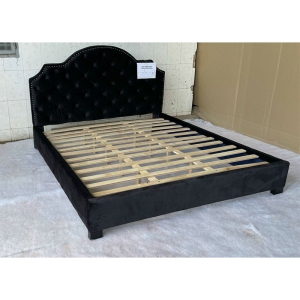 GIƯỜNG NGỦ BỌC NỆM HIỆN ĐẠI DKG-460D MÀU ĐEN [HÀNG CAO CẤP- ĐỔI MỚI 90 NGÀY - FREESHIP] RỘNG 1M6 x DÀI 2M