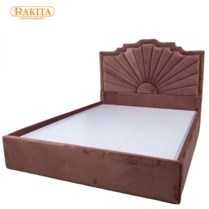 GIƯỜNG NGỦ BỌC NỆM HIỆN ĐẠI DKN-G08 MÀU NÂU NHUNG [CAO CẤP - HIỆN ĐẠI- SANG TRỌNG]
