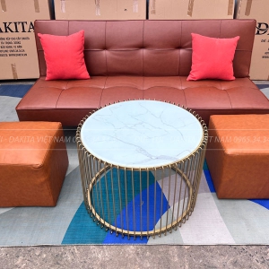 [QUÁ RẺ] SOFA BED DAKITA MÀU DA SIMILI [SOFA DÀY ĐẸP]