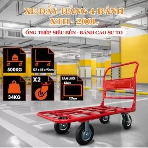 Xe Đẩy Hàng Phong Thạnh XTH 200L Tải 500Kg