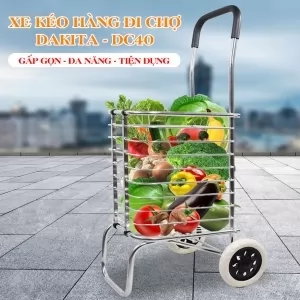 Xe Kéo Hàng Đi Chợ Đa Năng Dakita DC40
