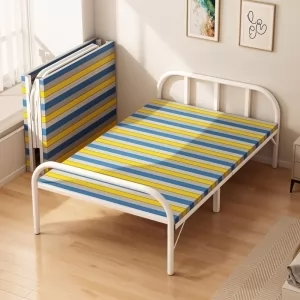 [ĐẸP - RẺ - CỨNG CÁP] Giường Ngủ Có Nệm Gấp Gọn DAKITA DKN-800 Sọc 3 Màu