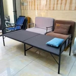 [Rộng 80cm-Nệm Dày 3cm] Giường Ngủ Có Nệm Gấp Gọn DAKITA DKN - 803V