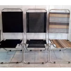 Ghế Lưới Cafe Inox Lưng Cao - Ghế Câu Cá - Ghế Du Lịch Đủ Màu