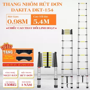 Thang Rút Đơn DAKITA DKT-154 [SIÊU CAO - SIÊU CỨNG]