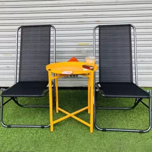 Ghế Lưới Cafe Lưng Cao - Ghế Câu Cá - Ghế Du Lịch