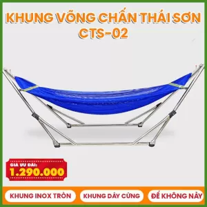 Khung võng Chấn Thái Sơn Inox 100% Rất Dày CTS02