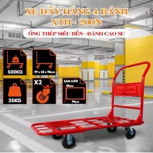 Xe đẩy hàng Phong Thạnh XTH 200N Tải 500Kg