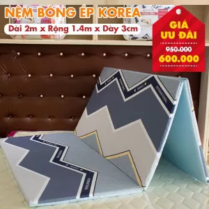 Nệm Bông Ép Giá Rẻ Nhiều Kích Thước