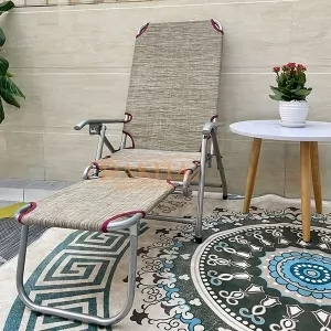 Ghế Bố Xếp Vải Lưới Khung Thép Đức Lợi DKG-401L