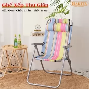 [SIÊU RẺ - 3 CHẾ ĐỘ NGÃ LƯNG] Ghế xếp thư giãn DKG-610, ghế xếp du lịch, ghế xếp câu cá, ghế xếp giá rẻ.