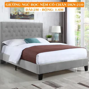 Giường Ngủ Bọc Nệm Dakita Cao Cấp DKN-210 [1m6x2m]