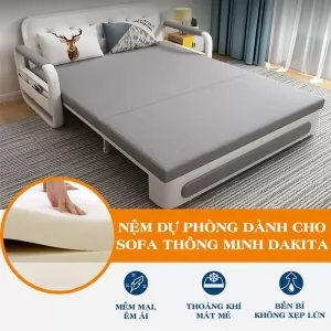 [GIẢM 500K] Nệm Dự Phòng Dùng Cho Sofa Thông Minh DAKITA NB-915