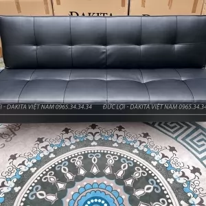 SOFA BED DAKITA MÀU ĐEN SIMILI [HÀNG CAO CẤP- GIÁ TẠI KHO ]